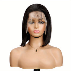 Short Bob Straight Human Hair Wigs 13x4 Lace Front Wigs For Woman