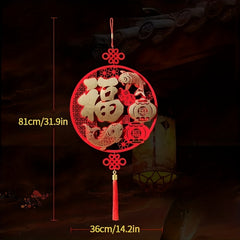 Year Pendant Spring Decorations Living Room Hanging Ornament