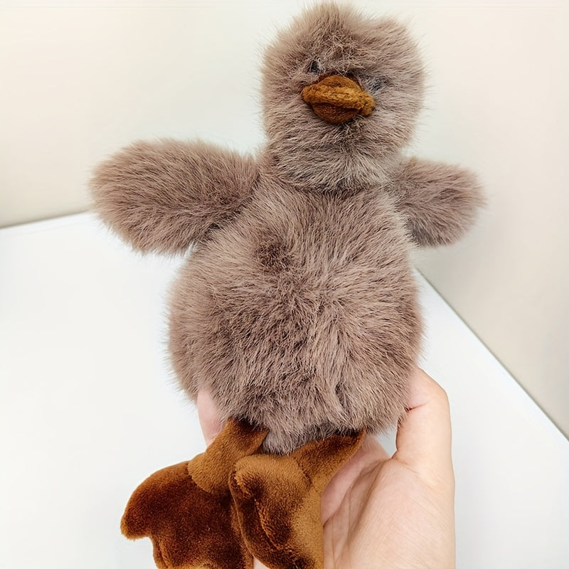 Messy Duck Plush Toy - Soft Stuffed Figure