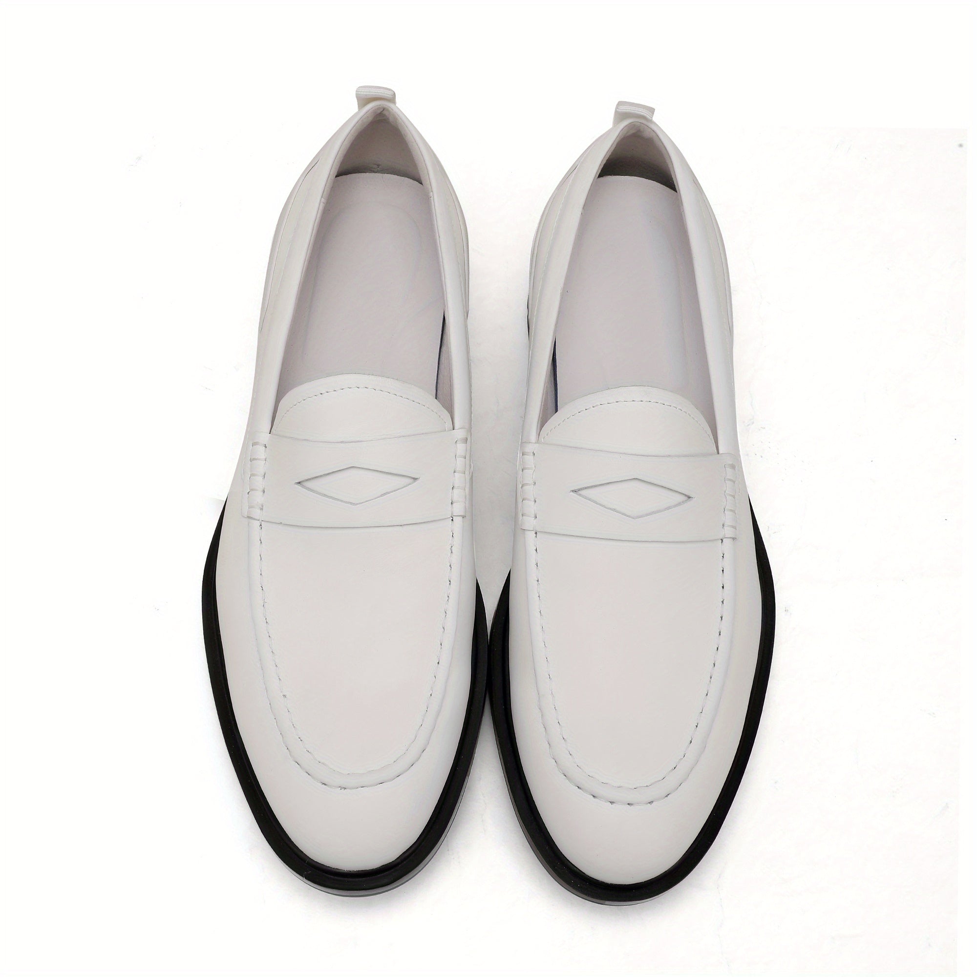 Men's Slip On Formal Shoes Wear resistant Non Slip Smart Casual Shoes