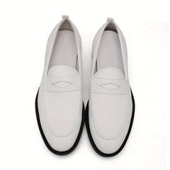 Men's Slip On Formal Shoes Wear resistant Non Slip Smart Casual Shoes
