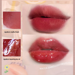 Honey Hydrating Lip Gloss with Glitter for Women - Gift and Lip Protection