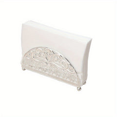 Iron Napkin Holder Classic Arc Series Paper Towel Clip Metal Vertical