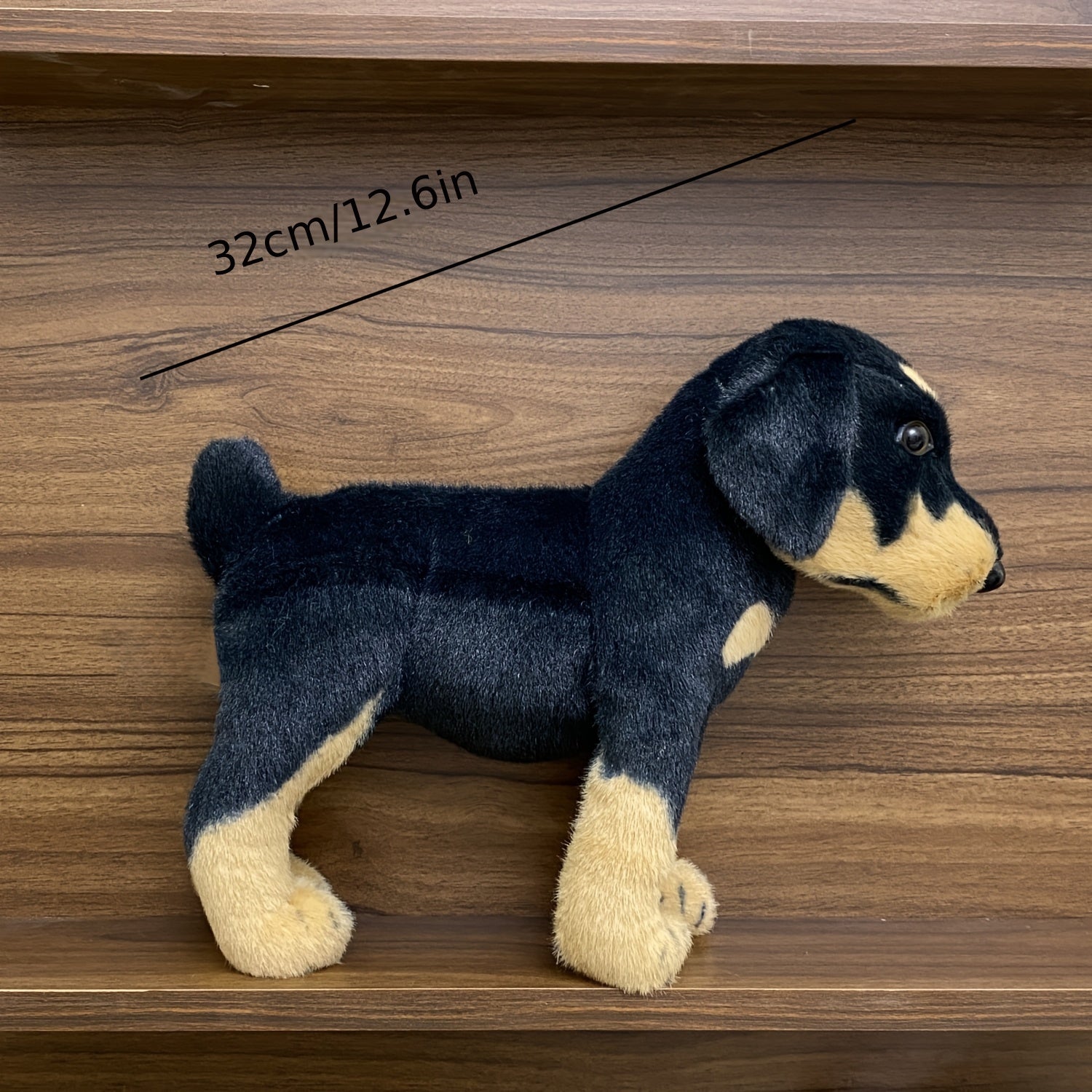Realistic Plush Puppy Stuffed Animal Toy