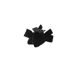 Velvet Bow Hairpin Hair Accessories Women's Solid Hairpin