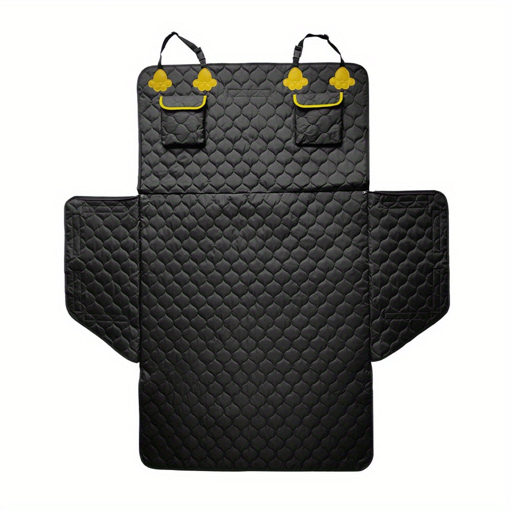 Waterproof Car Pet Mat Trunk Mat with Small Pocket