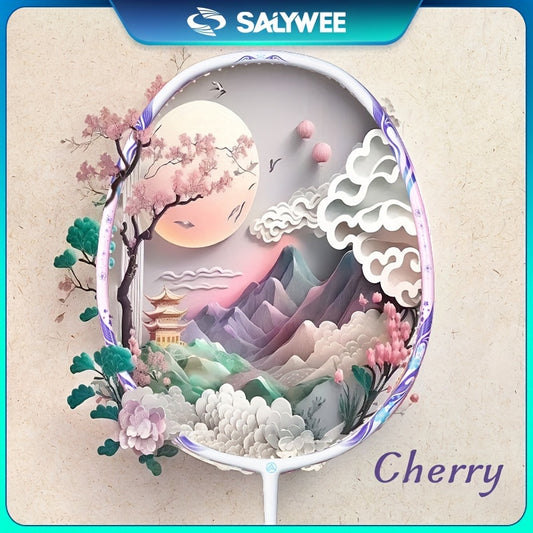 SALYWEE Professional Badminton Racket - Carbon Racket For Competition & Training