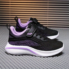 Girl's Breathable Running Shoes Comfy Non Slip Soft Sole Sneakers