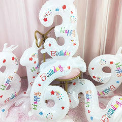 DIY Number Balloon for Birthday Party Decorations