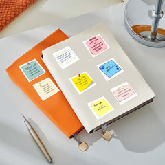 500pcs Inspirational Quote Sticky Notes 8 Styles Self Adhesive Square Stickers