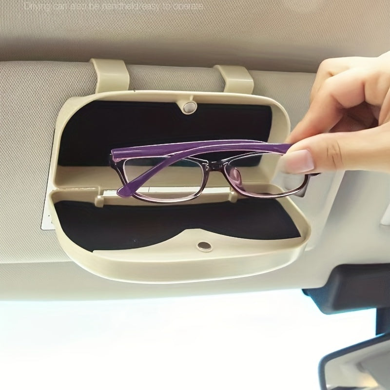 Car Glasses Case Sun Visor Sunglasses Holder