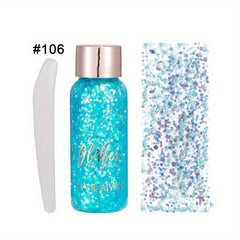 Mermaid Sequin Body Glitter Gel for Face Hair Music Party Carnival