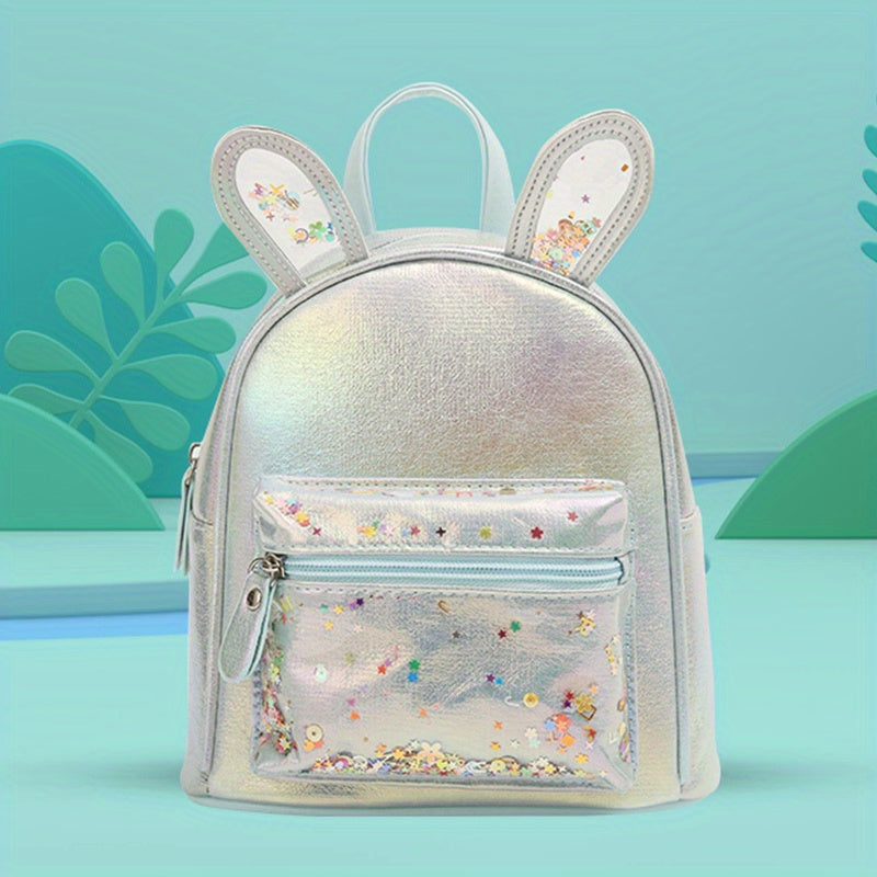 Rabbit Ear Double Shoulder Backpack Leisure Bag