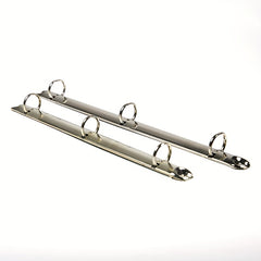 Metal Ring Binder Clips Silver 3 Detachable Buckle Loose leaf Binding