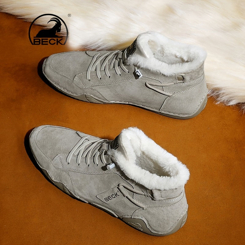 Men's Winter Thermal Boots Casual Walking Shoes