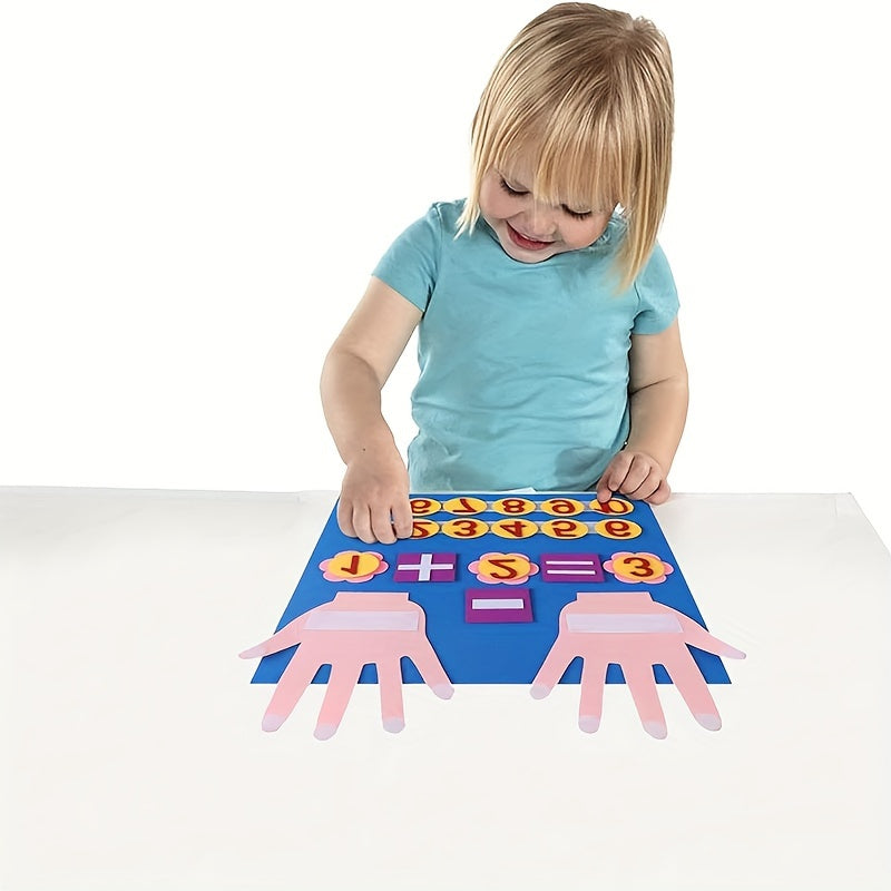 Felt Finger Math Numbers Hanging Ring 3 Year Old Felt Board Math Multiplication