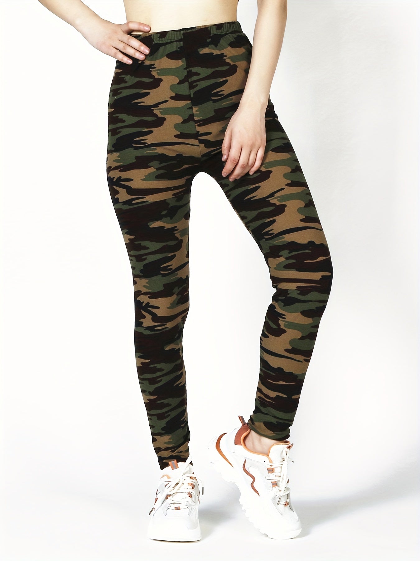 Women's Printed High Waist Yoga Leggings
