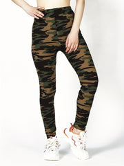 Women's Printed High Waist Yoga Leggings