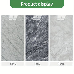 10pcs PVC Marble Floor Stickers Waterproof Bathroom Decals