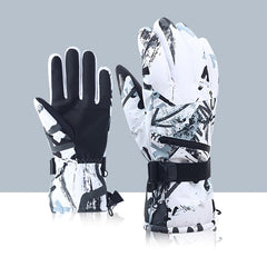 Winter Ski Gloves Waterproof Warm Touch Screen Cycling Gloves