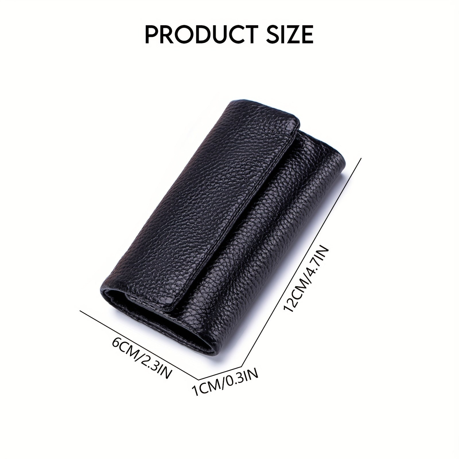 Men's PU Leather Key Bag Coin Purse