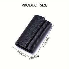 Men's PU Leather Key Bag Coin Purse