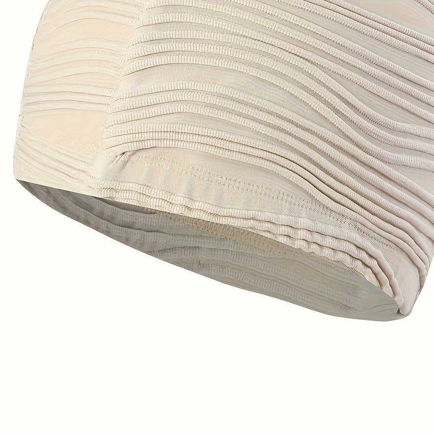 Ear Protection Swim Cap High Elastic Solid Cap For Hair Adult