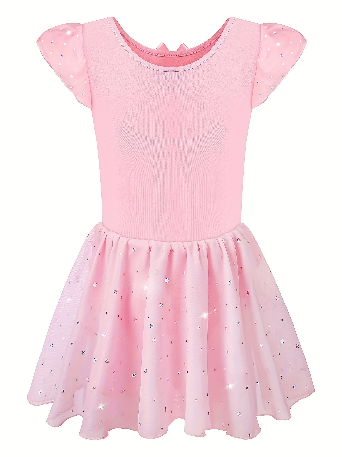 Sequined Dancing Dress for Girls Kids