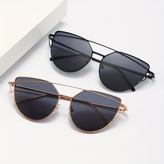 Cat Eye Aviator Sunglasses UV400 Sun Shades For Women Men