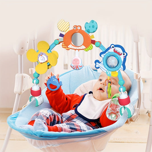 Baby Toy Bed Bell Hanging 0-1 Years Old Car Safety Seat Comfort Stroller Pendant