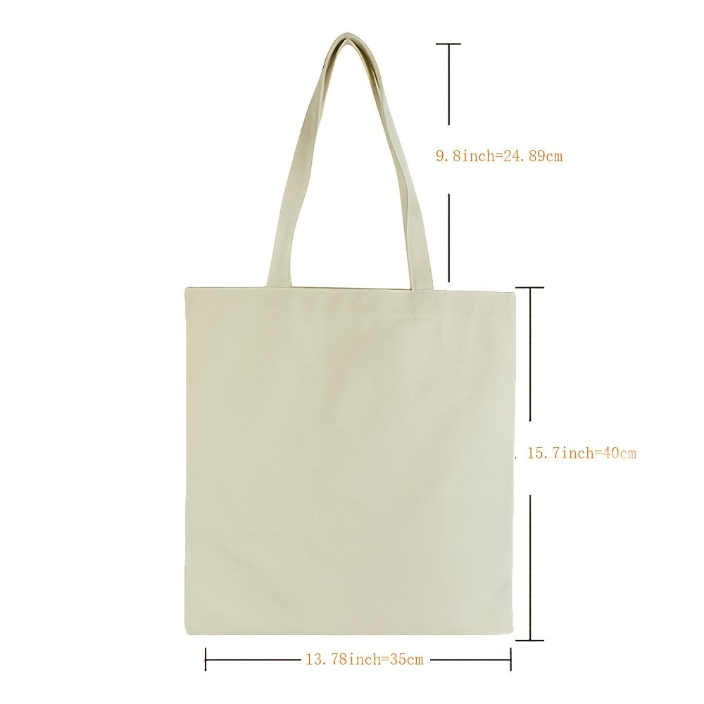 Stylish Pattern Shopper Bag Lightweight Foldable Shoulder Bag Reusable