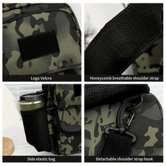 Large Capacity Tactical Backpack Hiking Travel Bag Fishing Bag Outdoor Chest Bag