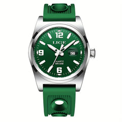 Women's Waterproof Luminous Date Wristwatch