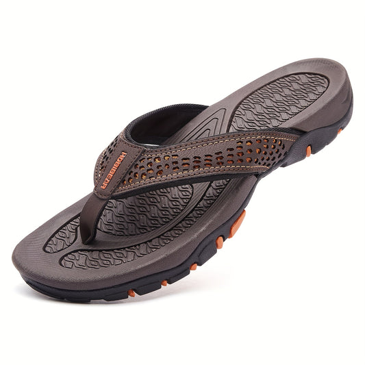 Men's Thong Sandals Non Slip Flip Flops for Beach Summer