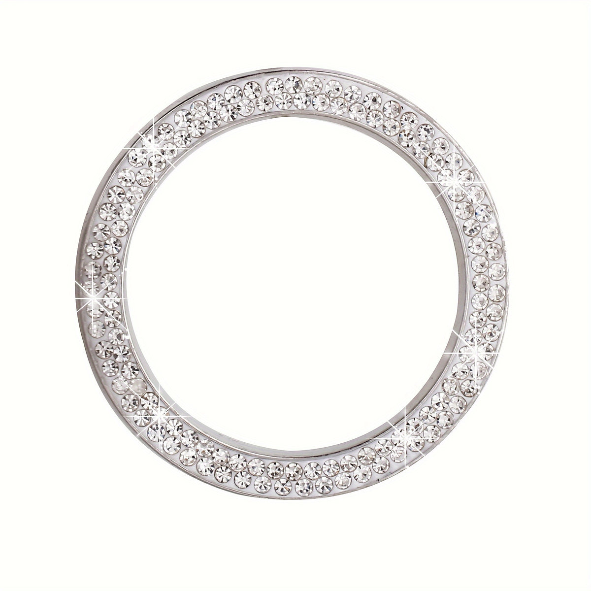 Rhinestone One Button Start Car Decor