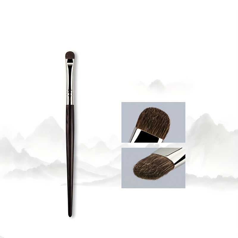 Flat Head Eye shadow Makeup Brush with Soft Synthetic Hairs