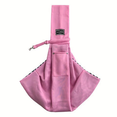 Portable Pet Sling Carrier Adjustable Strap Large Capacity Dog Bag