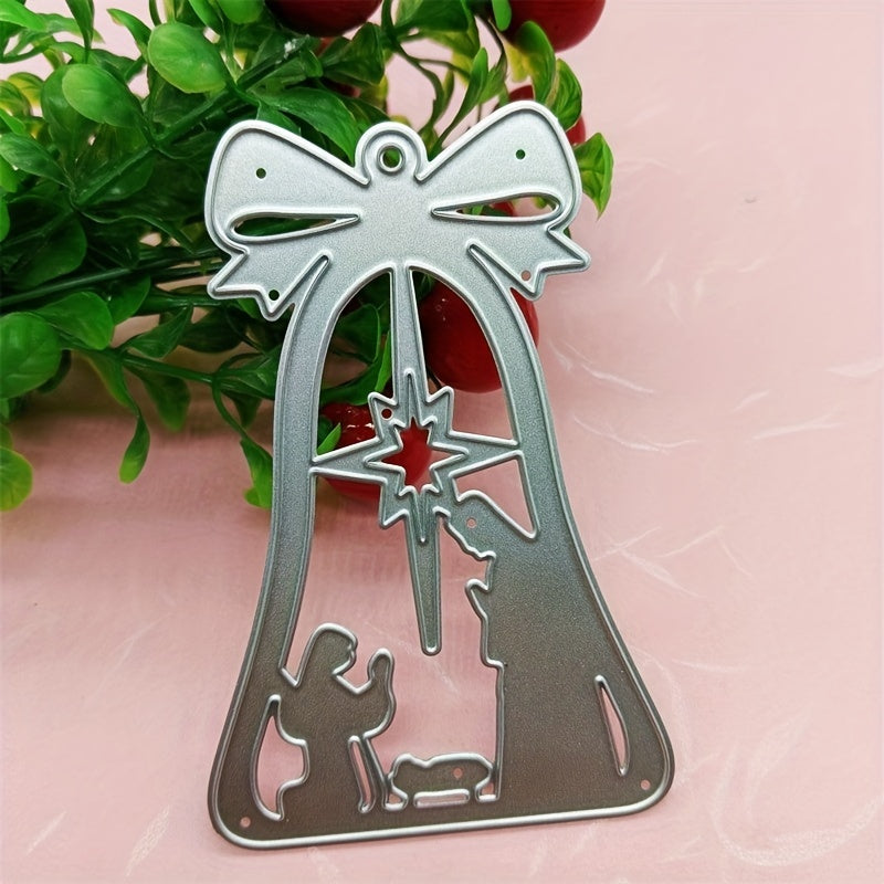Faith Pendant Metal Mold for Paper Art Embossing