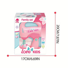 Kids Pretend Play Mixer Toy Set