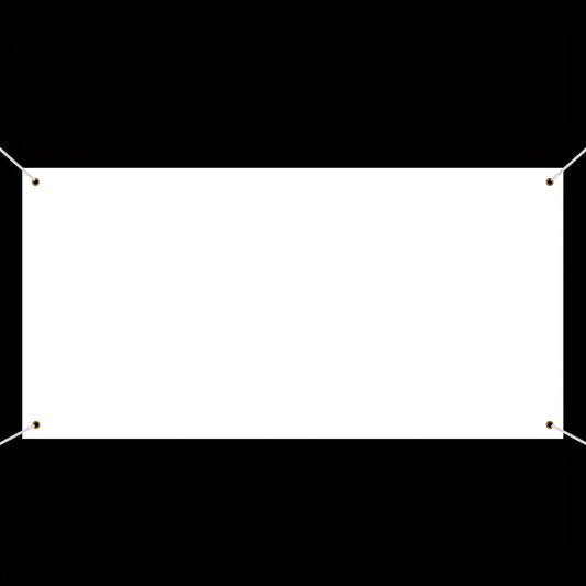 Blank Banners DIY Signs Polyester Oxford Cloth Paintable Sublimation Banner