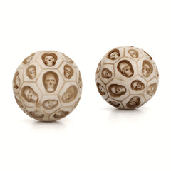 2pcs Set Skull Handball for Muscle Relaxation & Fitness