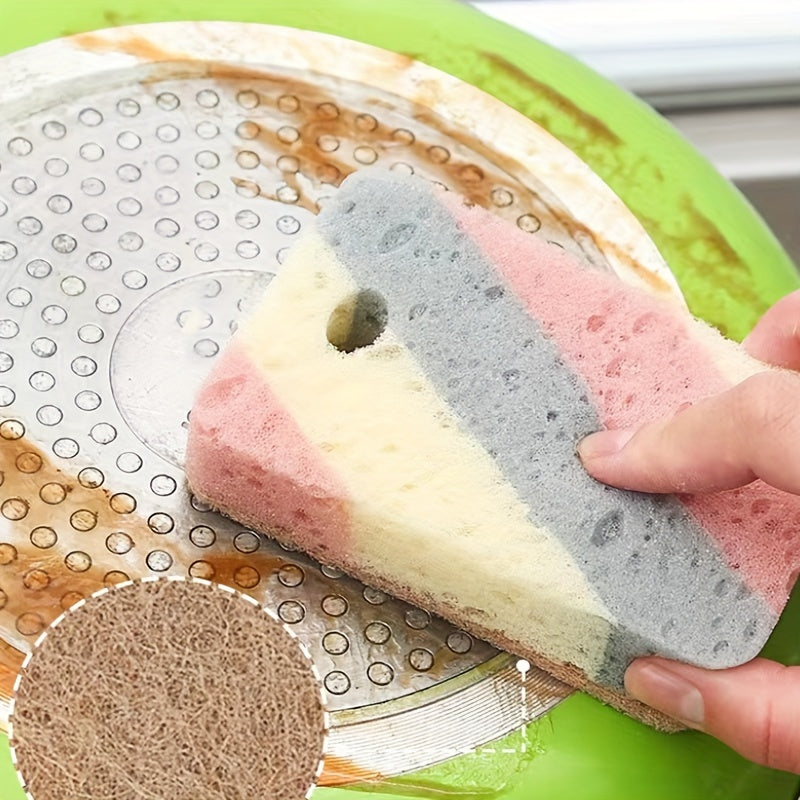 Pot Sponge Dish Brush for Kitchen Cleaning
