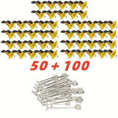 Tile Leveling System Reusable Tool Floor Wall Replaceable Steel T Pin