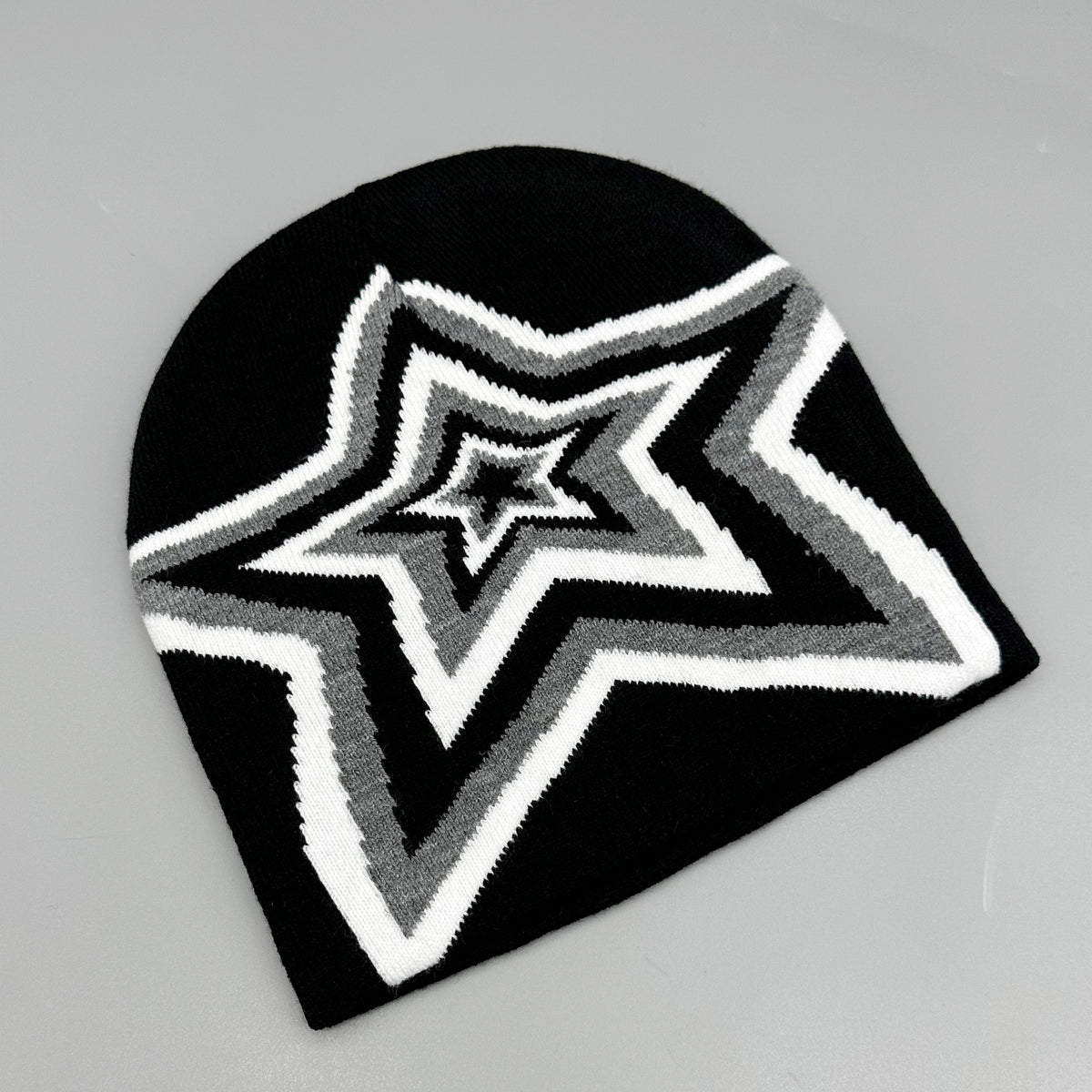 Breathable Jacquard Hat Pentagram Knitted Hat