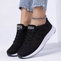 High Impact Weaving Sports Sneakers for Women