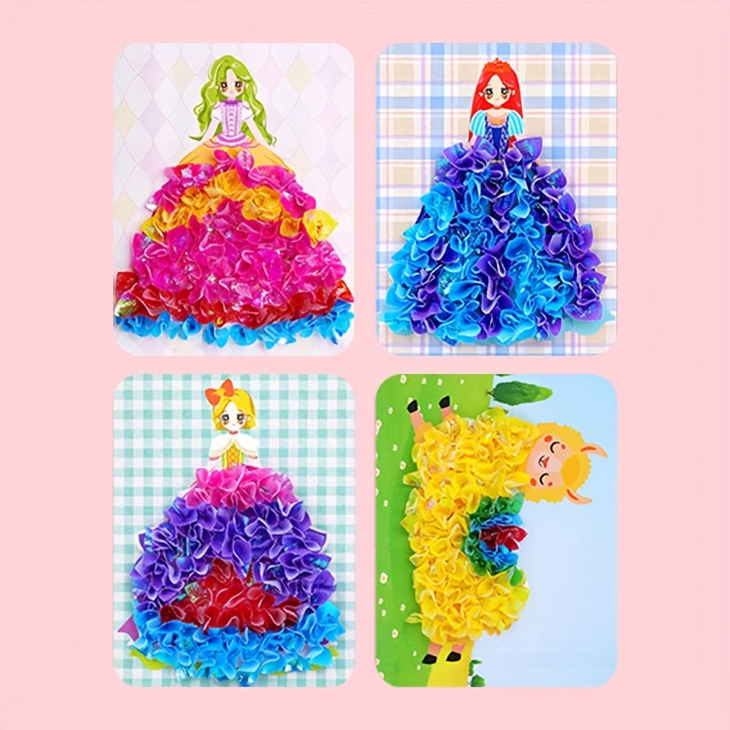 Dream Princess Kit D Hand Painted Pop Up Fun Stickers
