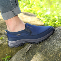 Men's Slip On Trekking Shoes Breathable Non Slip Sneakers