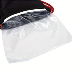 Embossed Drawstring Backpack Waterproof Storage Bag Lightweight