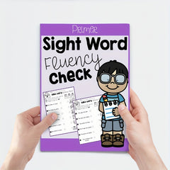 Kindergarten Sight Words Fluency Worksheets - Fun Reading Practice Activities