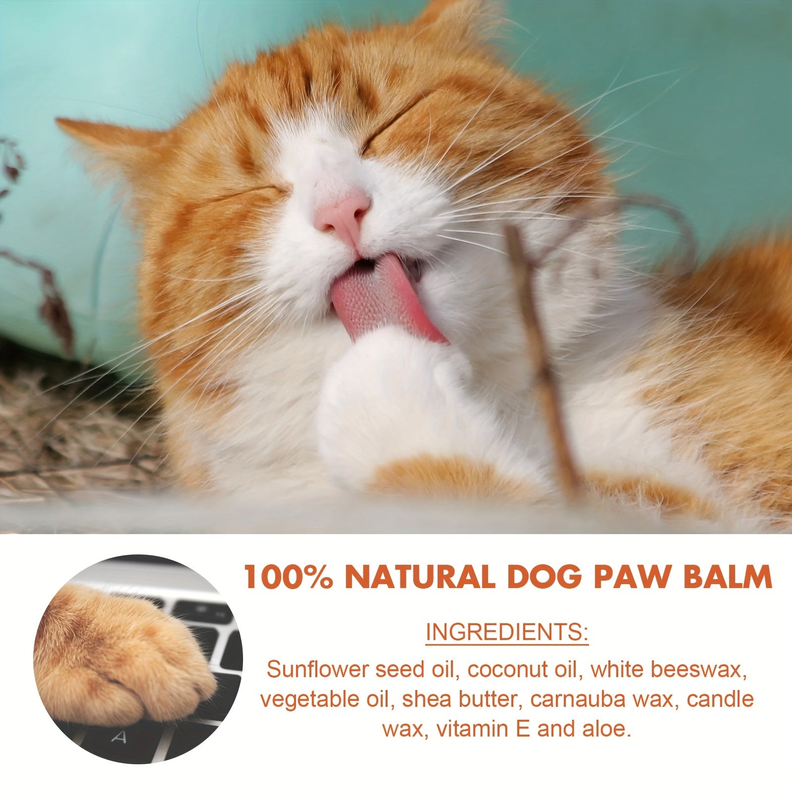 Pet Paw Balm Moisturizer for Dogs & Cats